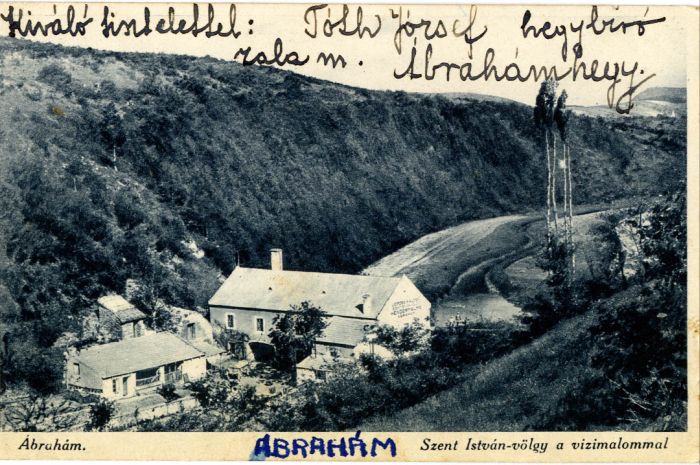 Ábrahámhegy Anno régi képek, képeslapok a XX. századból