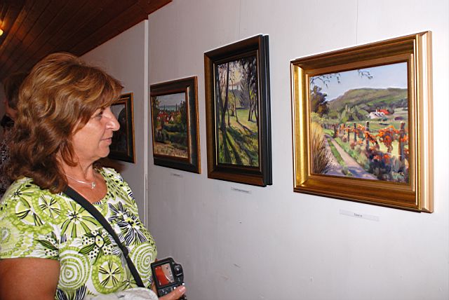 Lynne Boyer kiállítás Ábrahámhegyen 2009. szeptember 5-től 27-ig