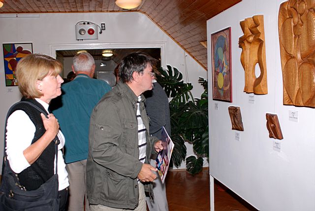 Petr Stančik Dobruskai művész kiállítása Ábrahámhegyen 2009. október 2.-ától október 24.-ig