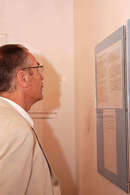 Konok Tamás Kossuth-díjas festőművész kiállítása Ábrahámhegyen - 2010. június 27.-én