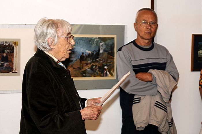 Csernus Tibor kiállítás megnyitója Ábrahámhegyen - 2011. június 26.