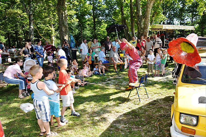 Ábrahámhegyi falunapi és gyermeknapi rendezvények 2012. június 16.-án, a tűzoltóparkban