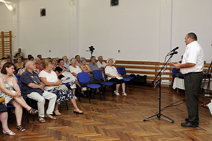 Pataki Ferenc kiállítása - 2012. július 1-én Ábrahámhegyen