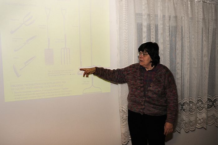 Ware Borbála biokertészkedés a kiskertben előadása 2014. február 7-én
