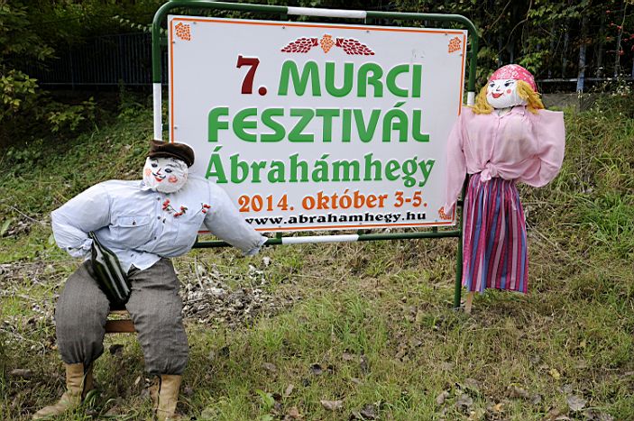 7. Murci fesztivál (I.)- Szüreti mulatságok Ábrahámhegyen 2014. október 4-én