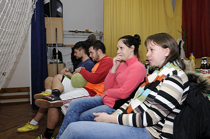 Teremfoci bajnokság az ábrahámhegyi kultúrházban 2015. március 7.-én