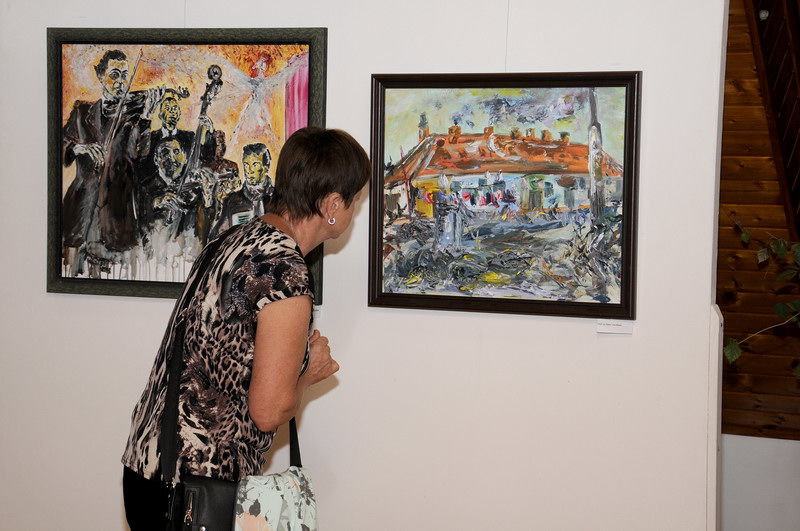 Mikóczy Dénes festőművész kiállítás megnyitó - 2018. szeptember 21.