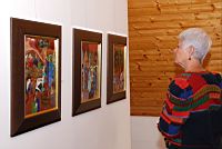 Somogyi Gábor festőművész kiállítás megnyitója 2010. szeptember 5-én