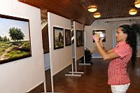 Birovecz József festőművész kiállításának megnyitója Ábrahámhegy 2011. szeptember 10.-én